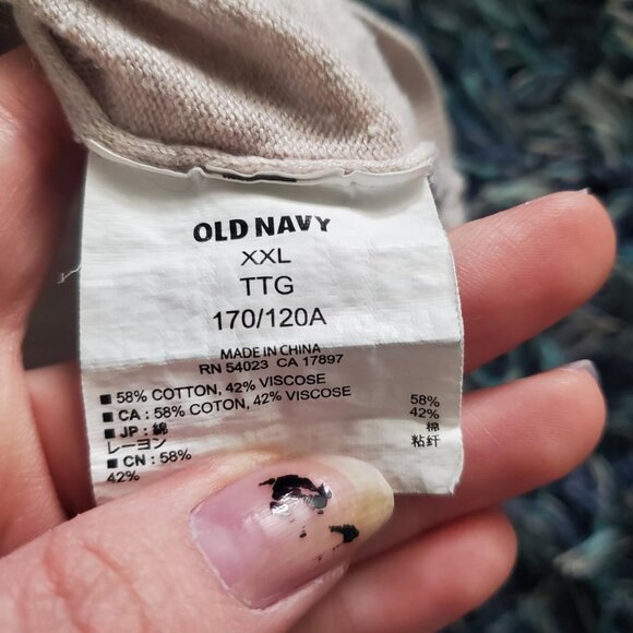 Vintage Old Navy Women's Grey Button Up Cardigan Preppy Twee Hipster Indie - Picture 6 of 7